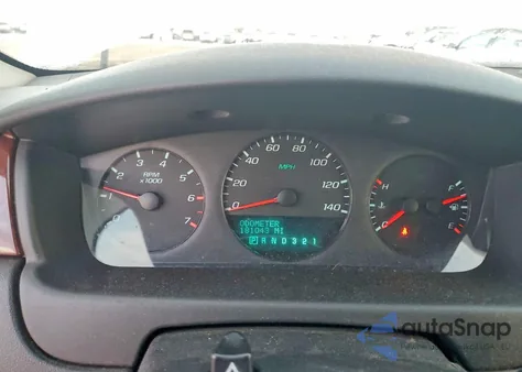 2006 Chevrolet Impala Police z USA, uszkodzony, nr VIN 2G1WS581469326003